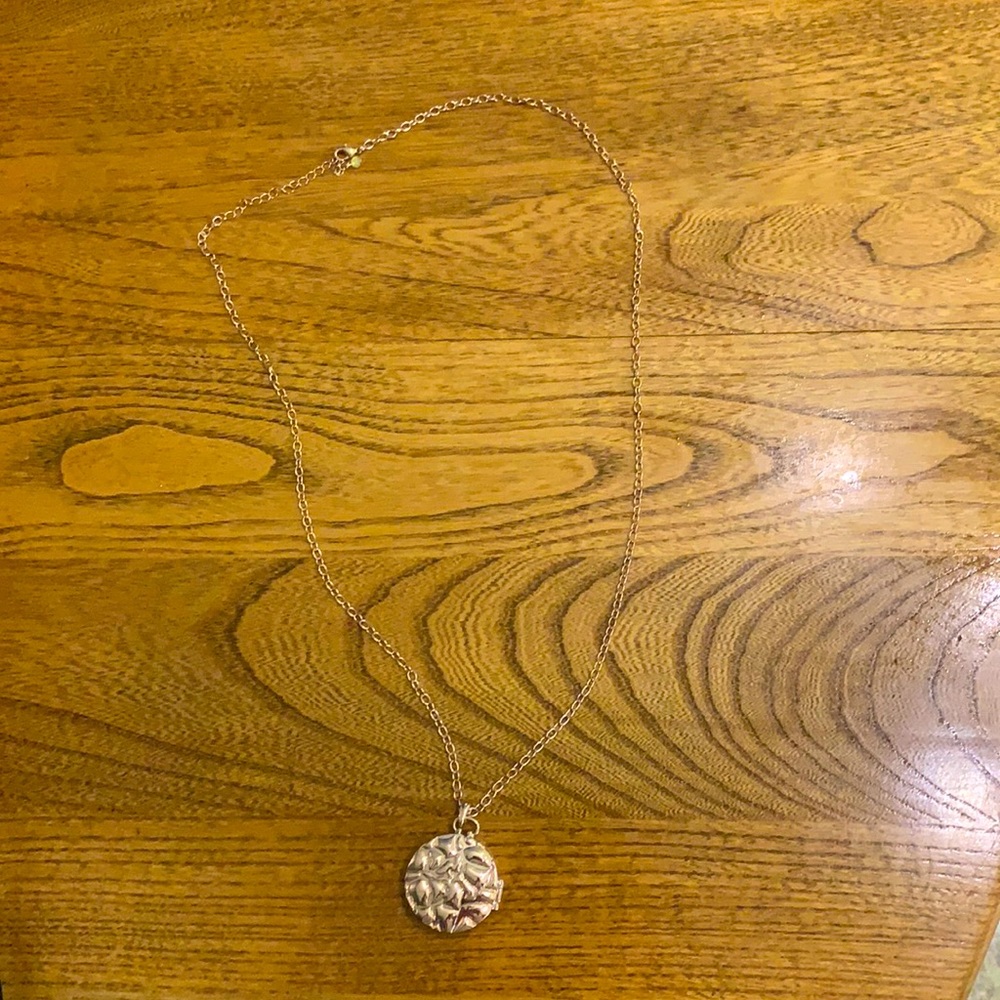 Long locket necklace